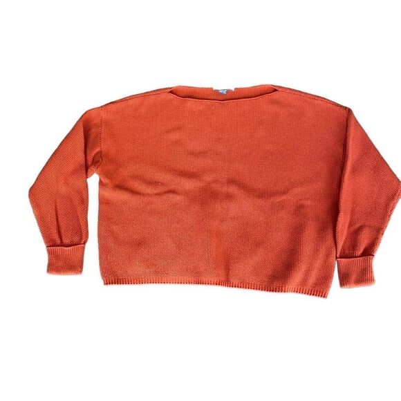 French Connection Round Neck Jumper Sweater in Copper Coin Small - Picture 2 of 5